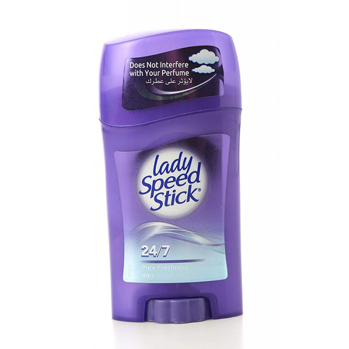 LADY SPEED STICK PURE FRESHNESS 48h 0% ALCOHOL 45g