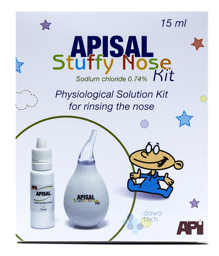 Apisal Stuffy Nose Kit (0.74%) (15 Ml)