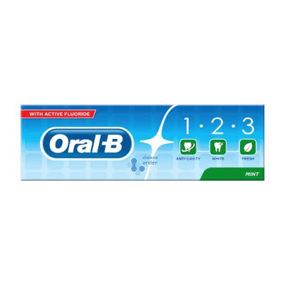 Oral-B 1.2.3 Mint T.P 100Ml