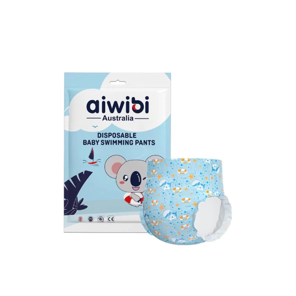 Aiwibi Disposable Baby Swimming Pants L 4 9-14Kg