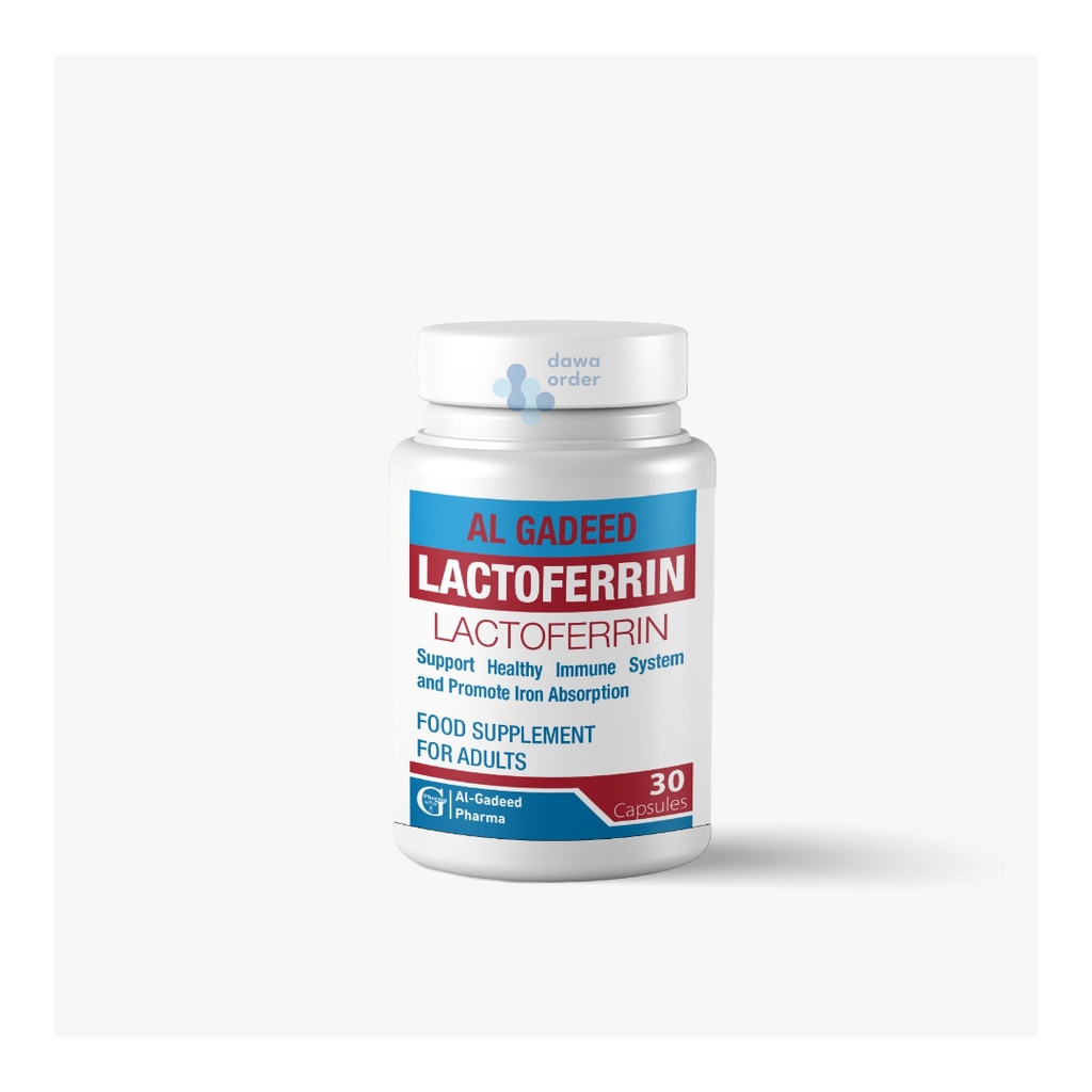 Al Gadeed Lactoferrin 30 Caps