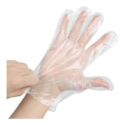 Aq Plastic Nailon Gloves 100Pcs