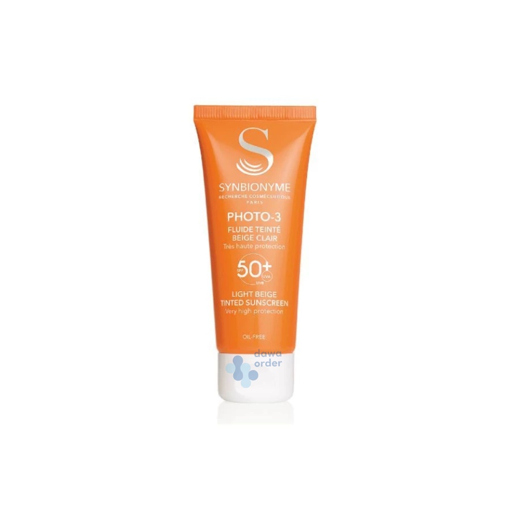 Synbionyme Fluid Light Beige Tinted Sunscreen 40Ml