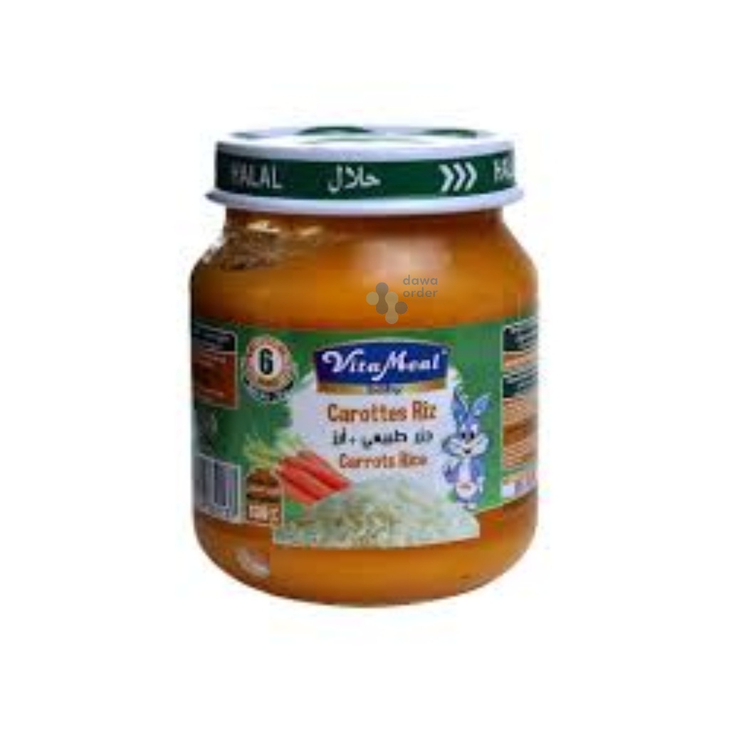 Vita Meal Carrots Rice 130