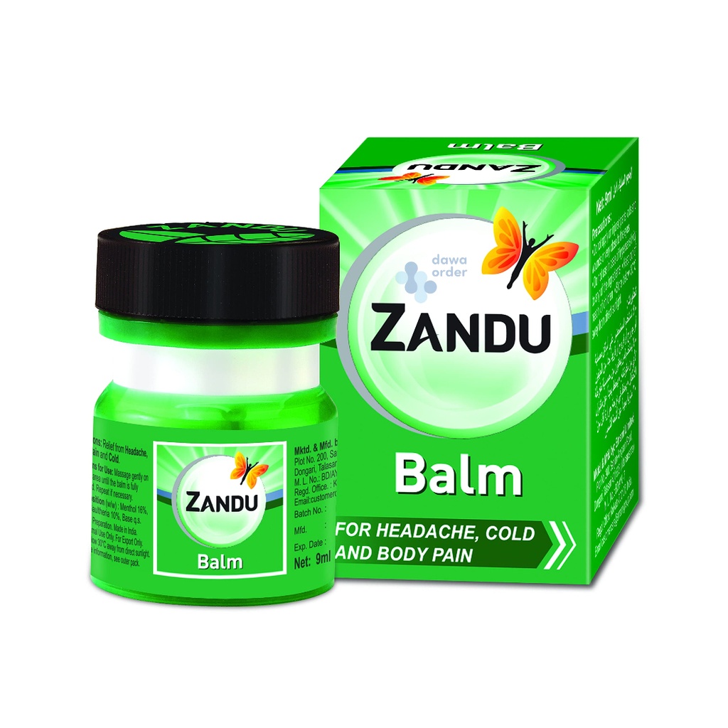 Zandu Balm 9Ml