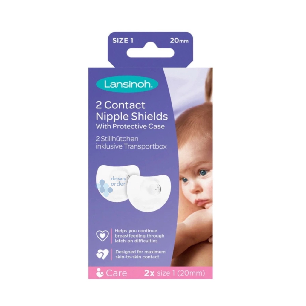 Lansinoh 2 Contact Nipple Shields