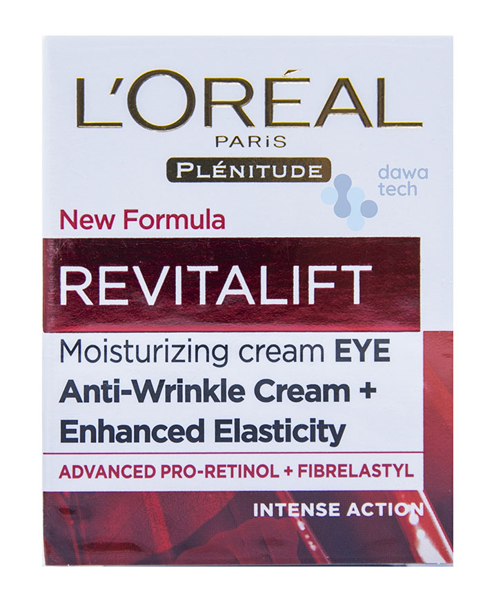 LOREAL REVITALIFT MOISTURIZING+ANTI-WRINKLE EYE CREAM (15 ml)