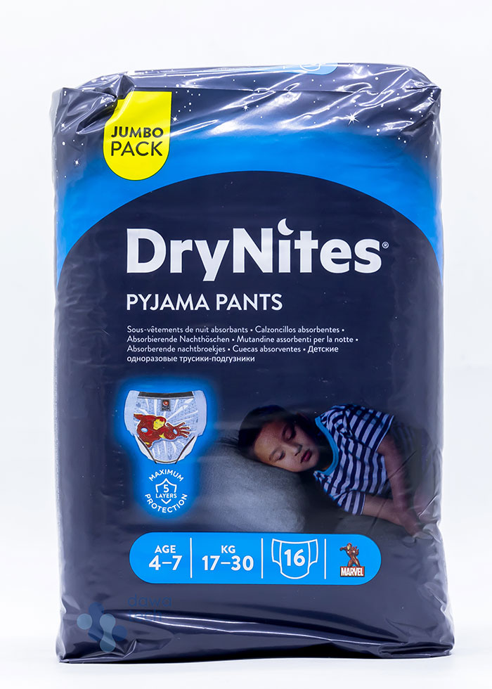 DRY NITES PYJAMA PANTS 4-7YBOY