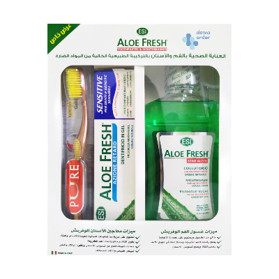 Aloe Fresh Mw 500 Ml+Crystal Mint 100 Ml+Wow Charcole Tb Offer