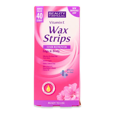 Beauty Formulas Wax Strips 40 Wax