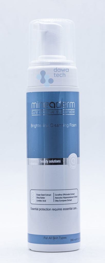 MINEADERM BRIGHTENING CLEANSING FOAM (200 ml)