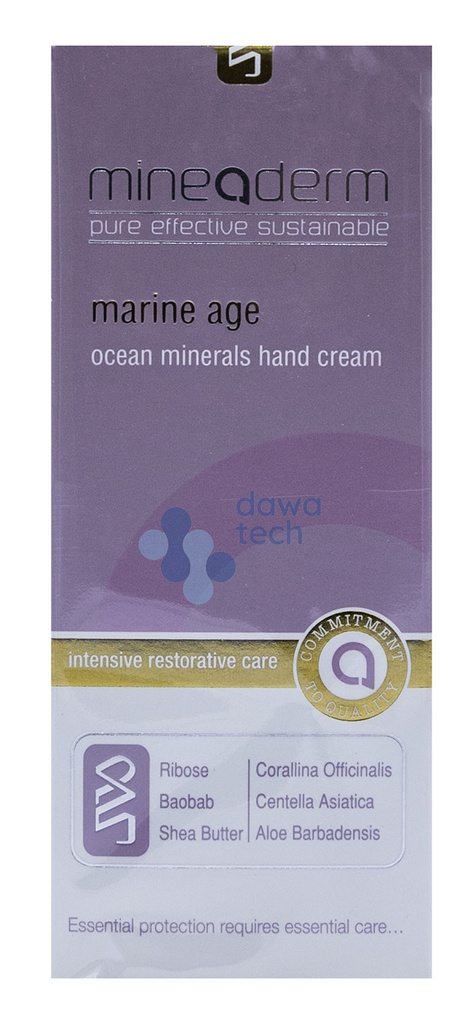MINEADERM MARINE AGE HAND CREAM (75 ml)