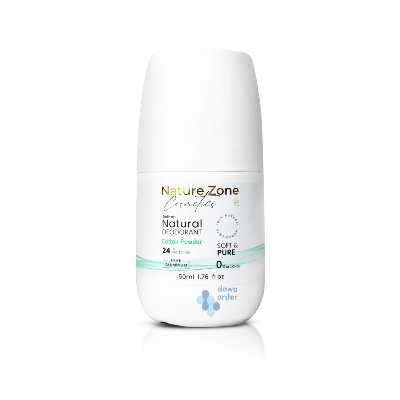 Nature Zone Roll-On Deodorant Cotton Powder (50 Ml)