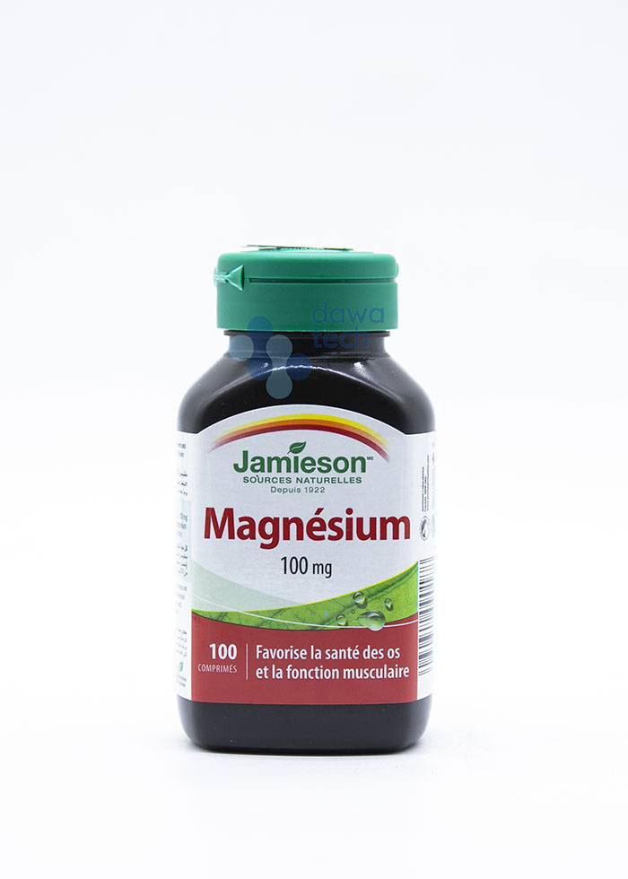 JAMIESON MAGNESIUM 100MG 100TAB