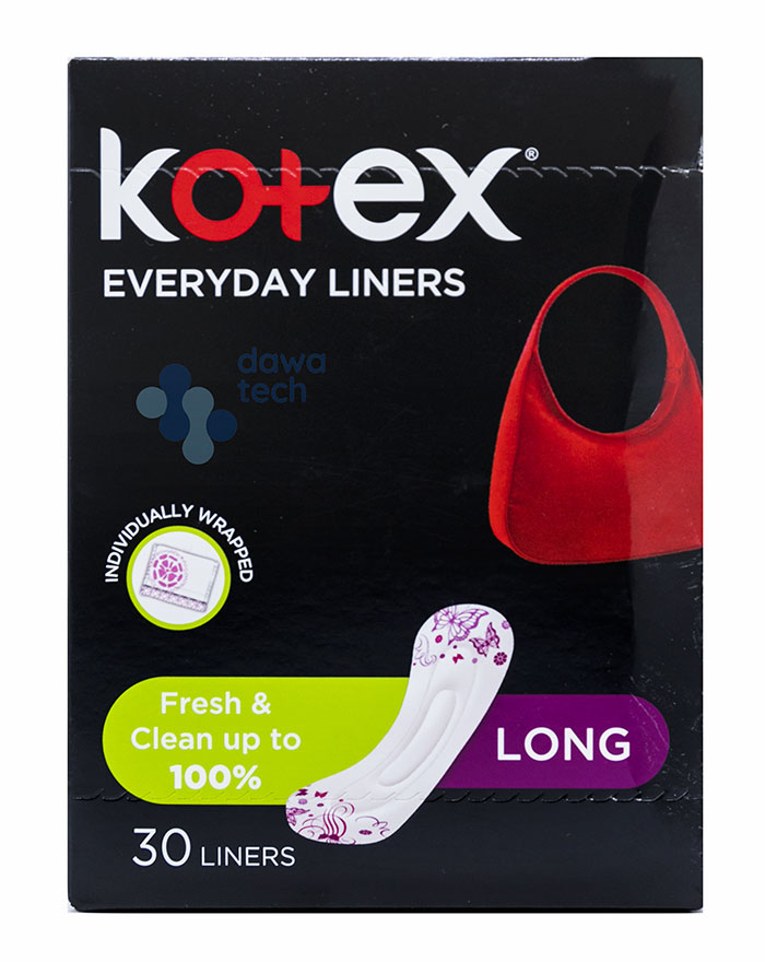 KOTEX FEMININE LINERS LONG