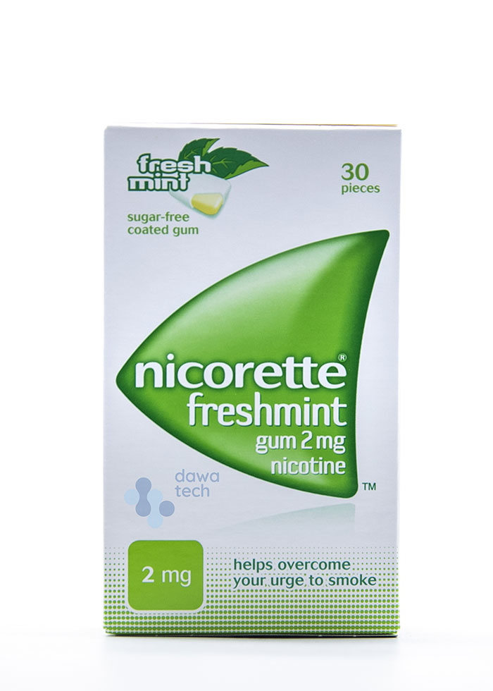 NICORETTE (2 mg) (30 PIECES GUM) 