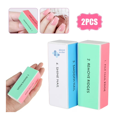 Colored Nail File 2Pcs