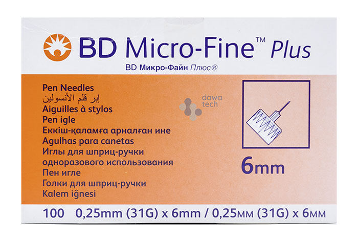 Micro Fine Needles 6Mm