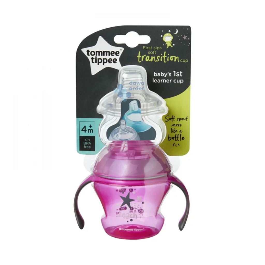 Tt Transition Cup Pink 150Ml 4M+