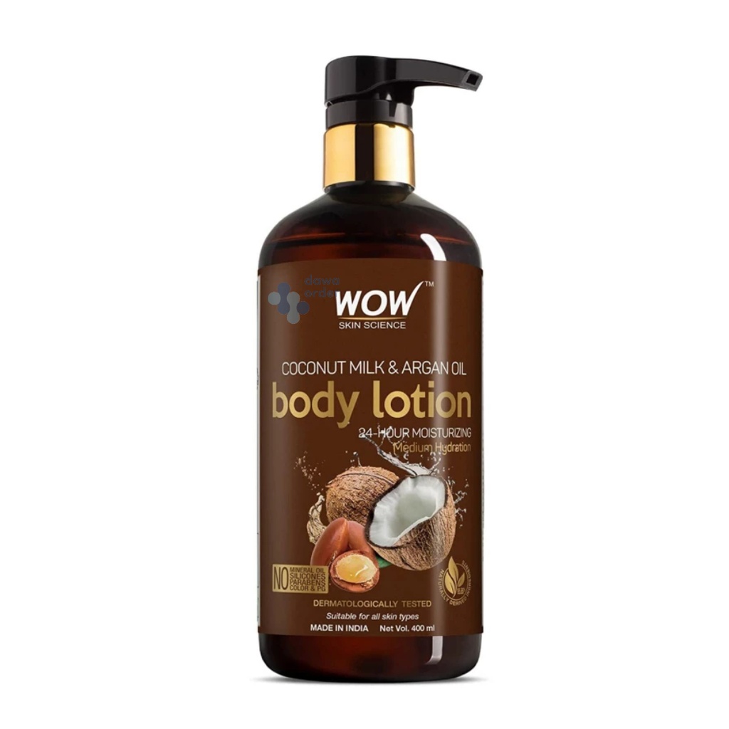 Wow Coconut Milk & Argan Oil Body Lotion (400Ml)