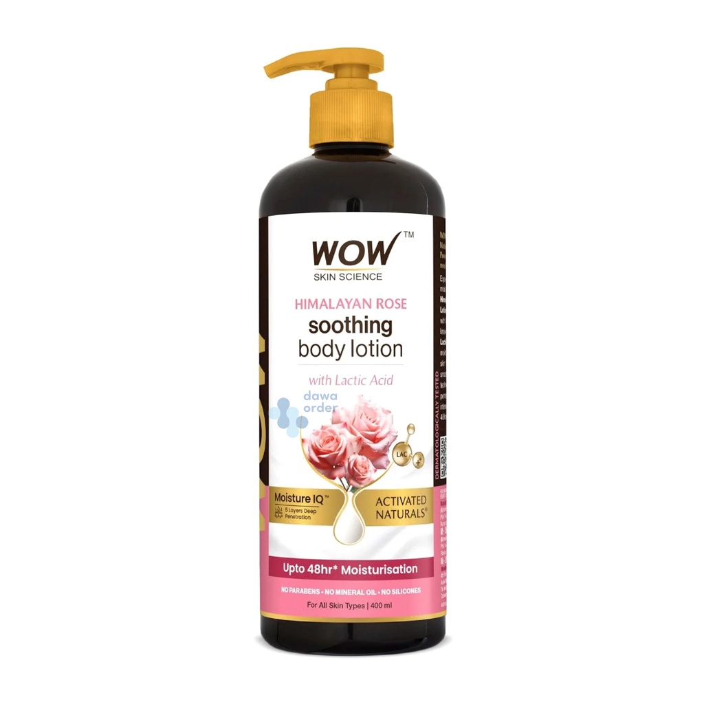 Wow Himalayan Rose Body Lotion (400Ml)