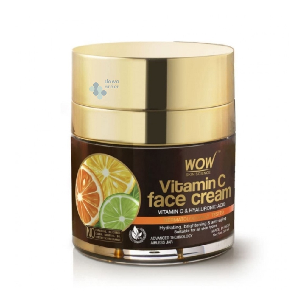 Wow Vitamin C Face Cream (50Ml)