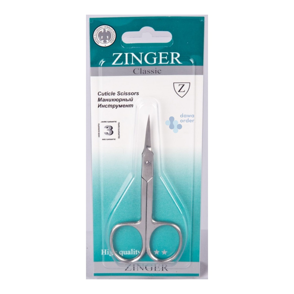 Zinger Cuticles Scissors