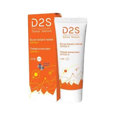 D2S Tinted Sunscreen Spf50+
