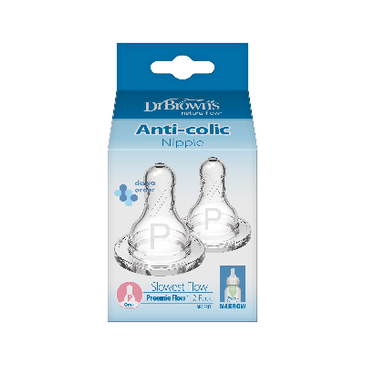 Dr Brown'S Preemie Flow +0M