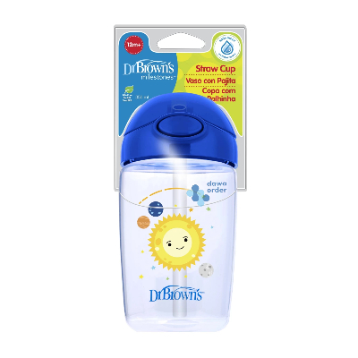 Dr Brown'S Straw Cup +12M 350Ml