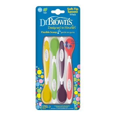 Dr Browns 4 Pack Soft Spoons