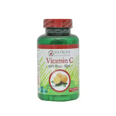 Human Essentials Vitamin C 1000 Mg With Rose Hips