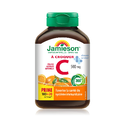 Jamieson Vit C 500 120 Chewable Tab