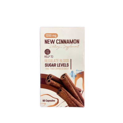 New Cinnamon 1200 Mg 60 Cap