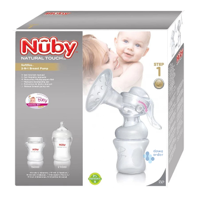 Nuby 2 In 1 Breast Pump Manual