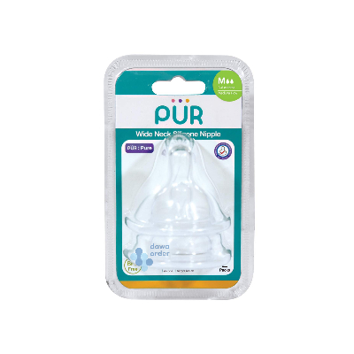 Pur 2 Silicone Nipple Ortho +6