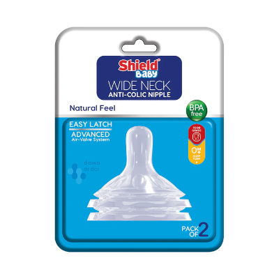 Shield Widneck Anticolic Nipple +0M