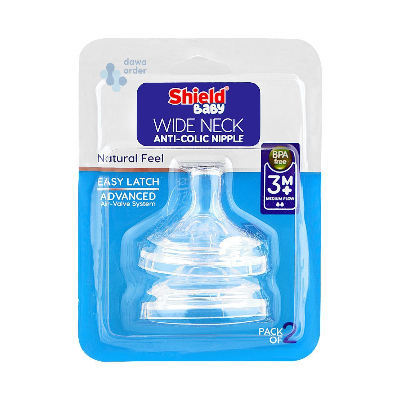 Shield Widneck Anticolic Nipple +3M