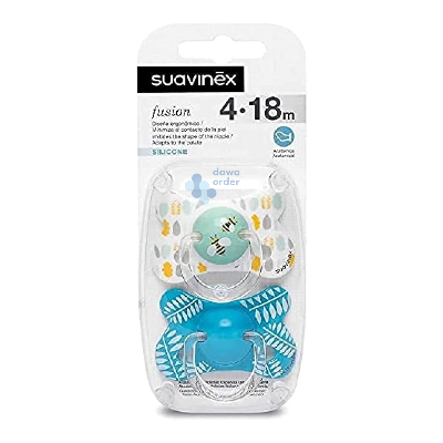 Suavinex Fusion Silicone Soother 4-18M