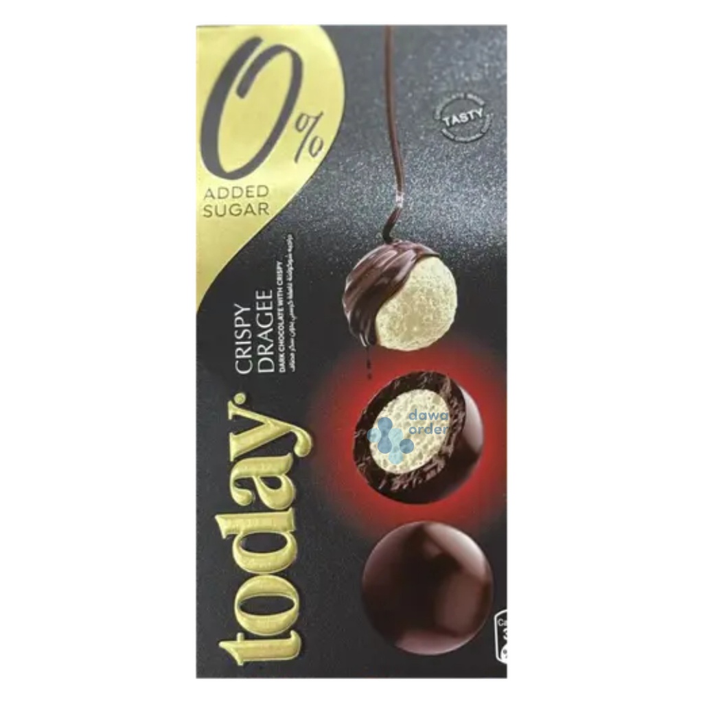 Today Dragee Dark Chocolate Crispy