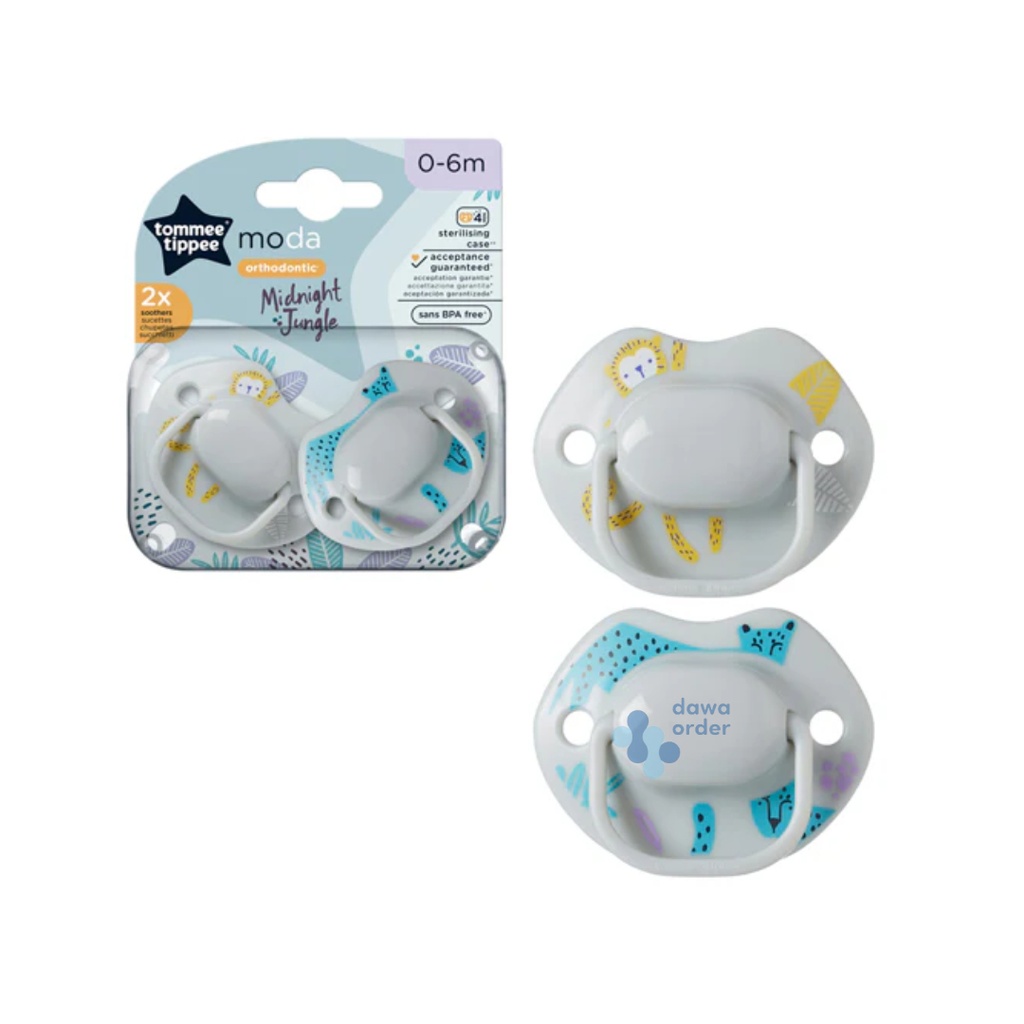 Tomee Tippee Moda Midnight Jungle 0-6M