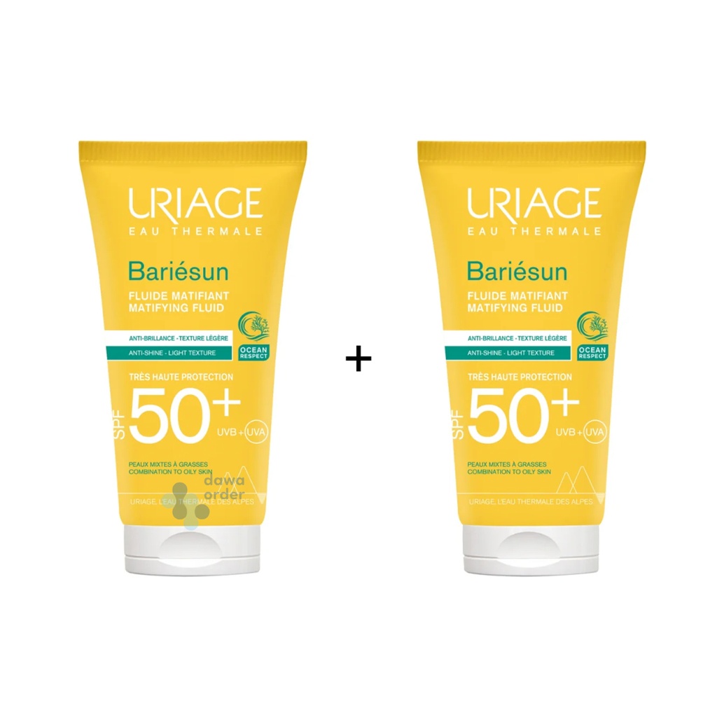 Uriage Fluide Mat Spf 50 Ml 1+1