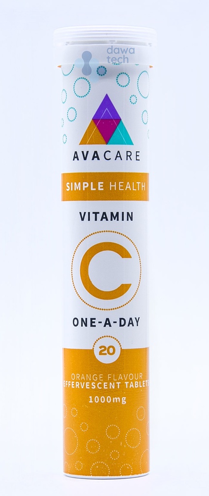 AVACARE VITAMIN C (1000 mg) (20 EFFERVESCENT TABLETS)