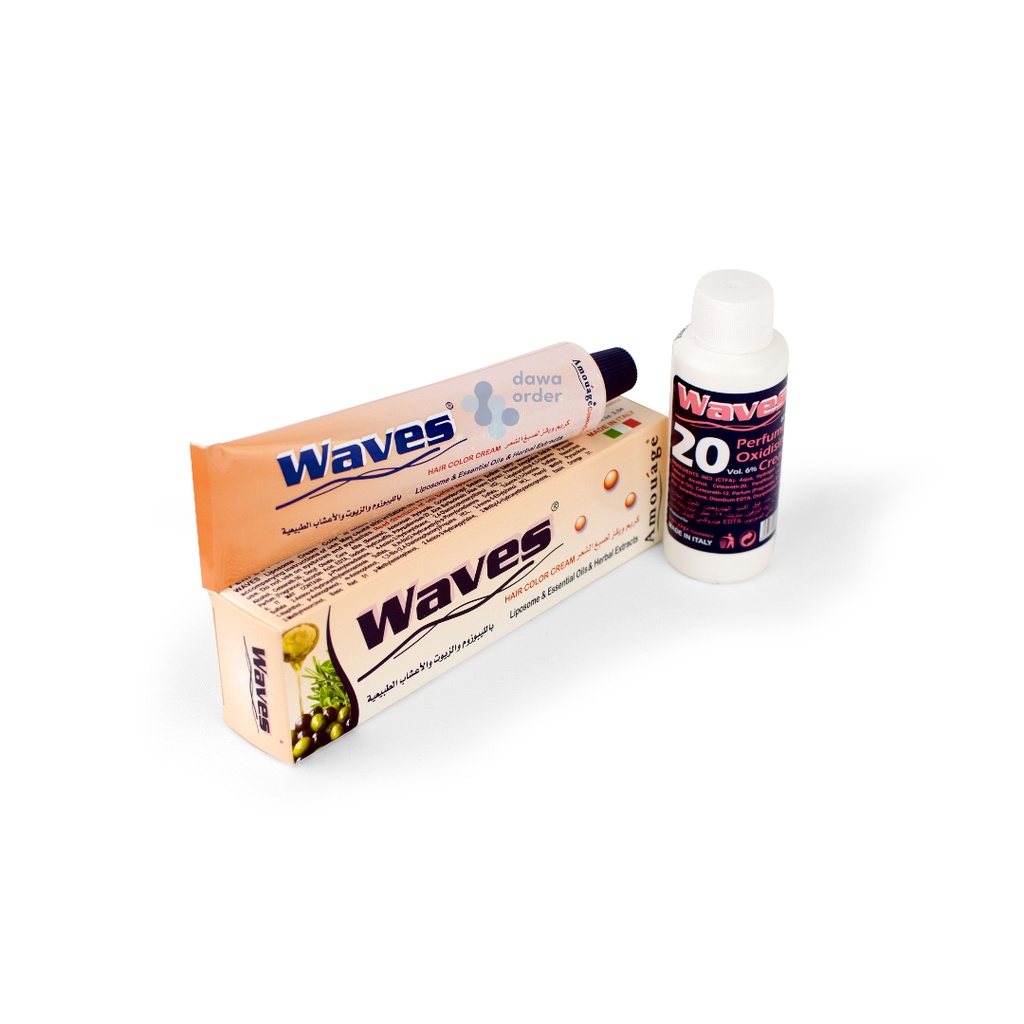 Waves Hair Color Cream Mix