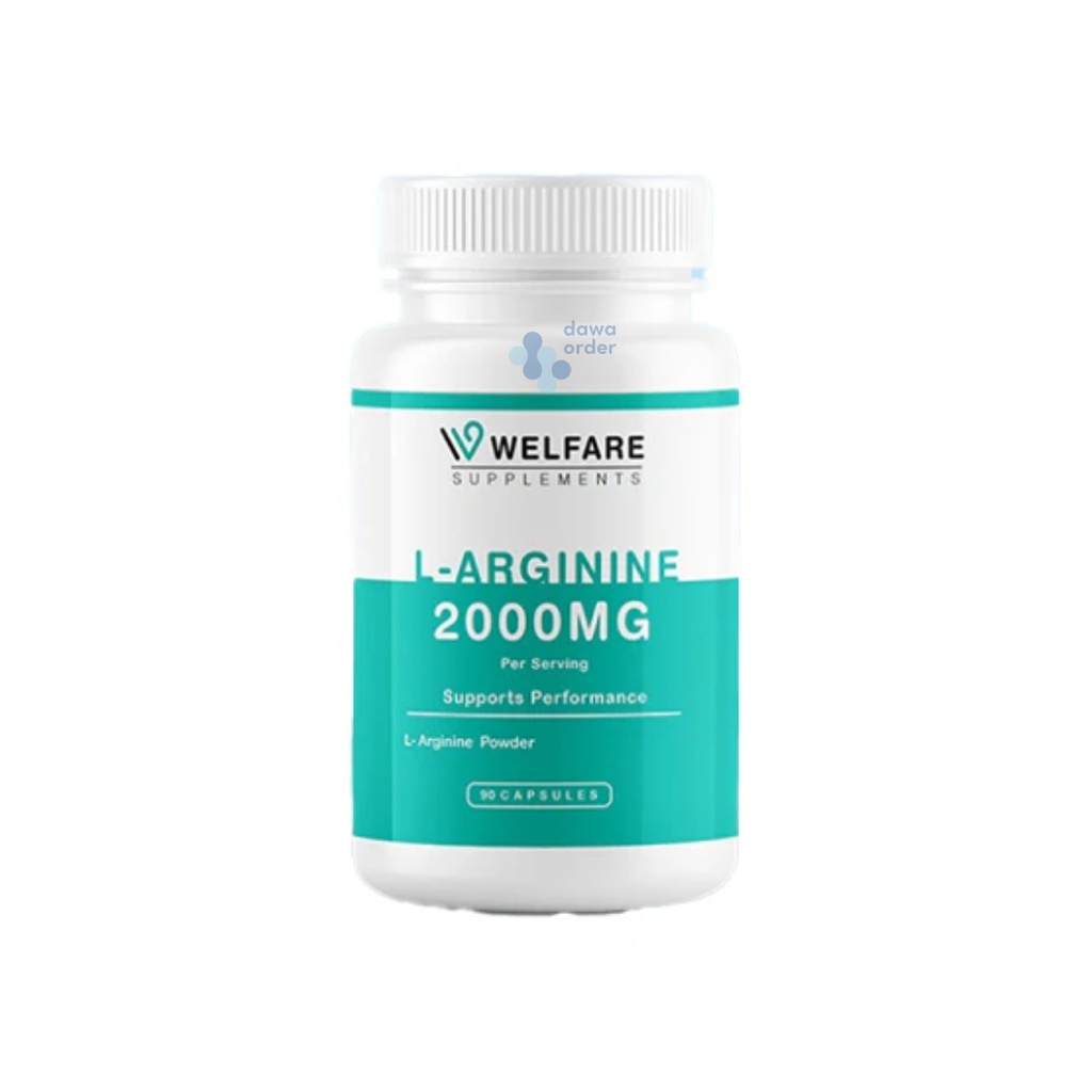 Welfare L-Arginine 2000Mg 90 Cap