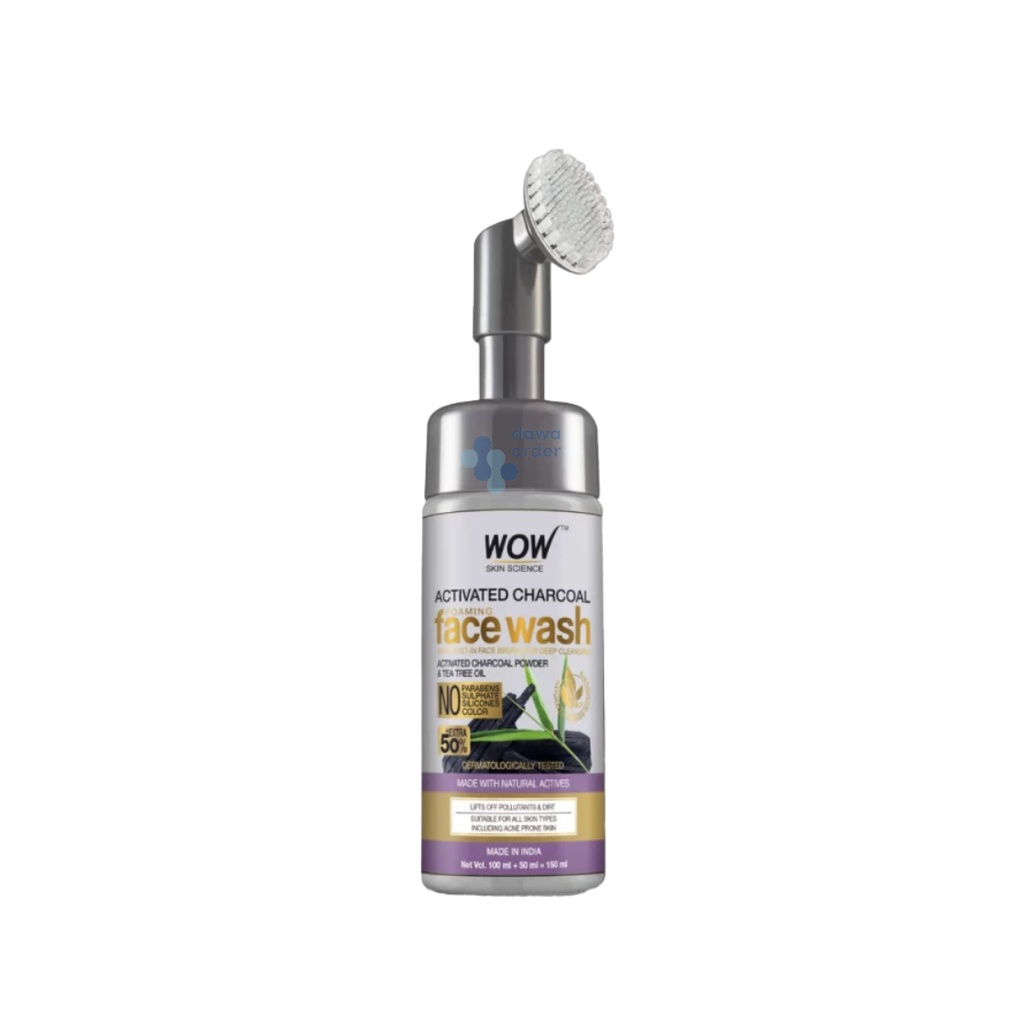Wow Activated Charcol Foaming Fw 150 Ml