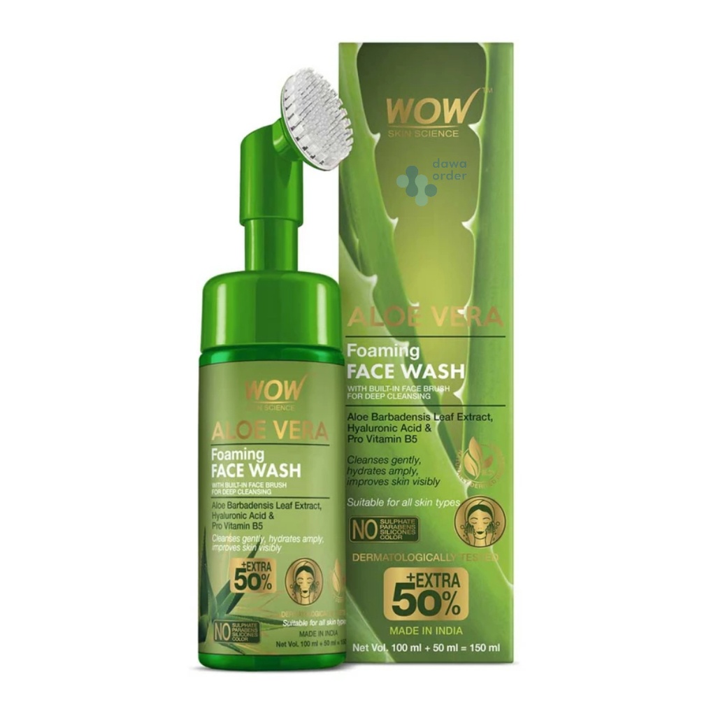 Wow Aloevera Fw Brush 150 Ml