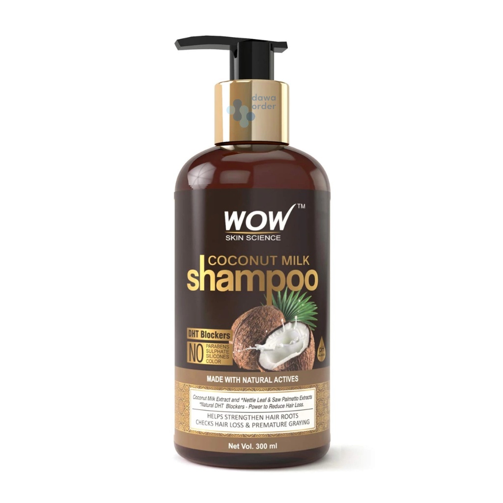 Wow Coconut Milk Shampoo 300 Ml