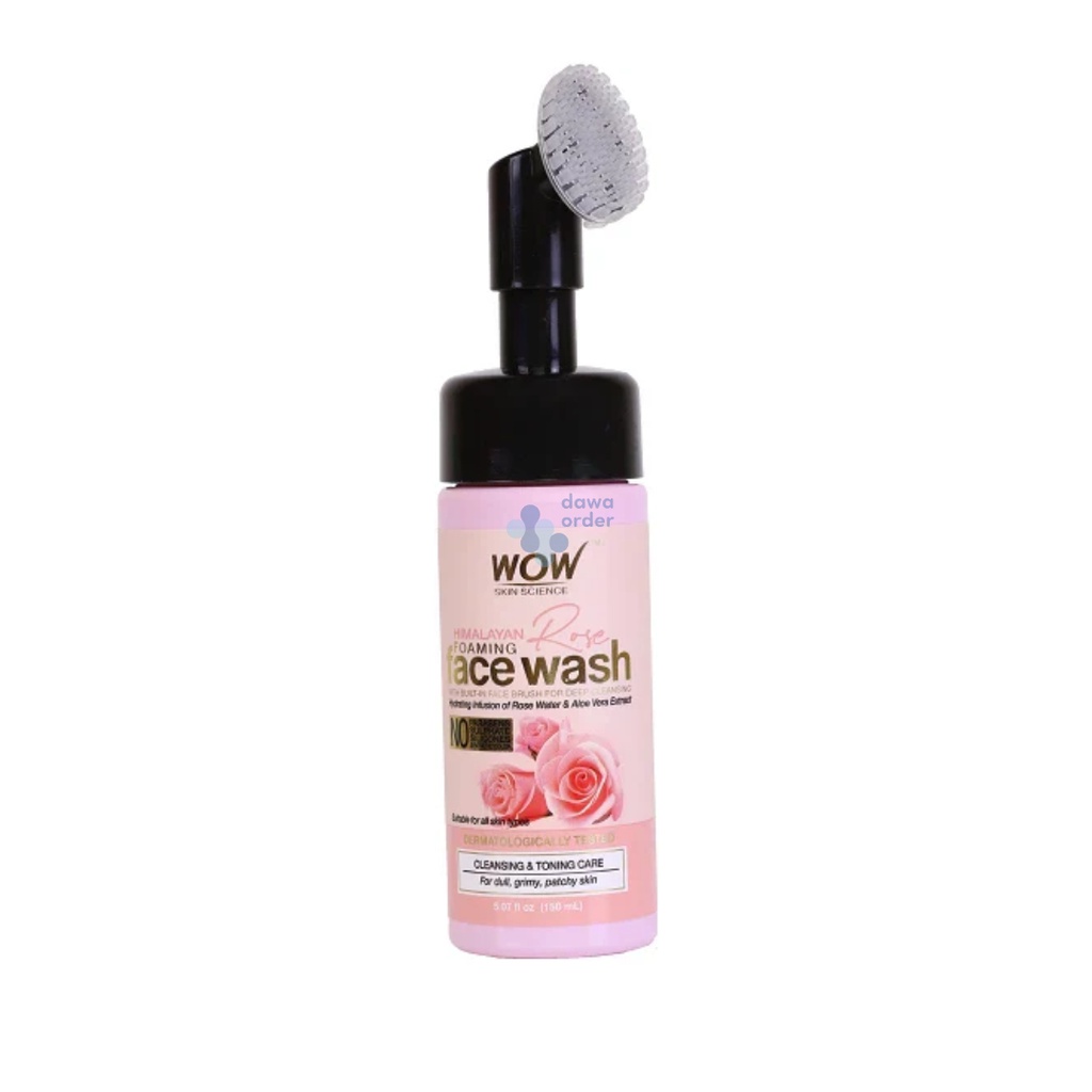 Wow Himalayan Rose Fw Brush 150 Ml