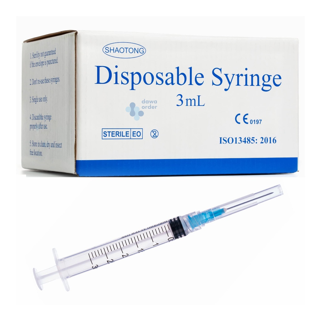 Yonecom Syringe 3 Ml G23*1